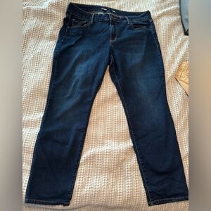 Old Navy Women's Deep Blue Power Slim Jeans